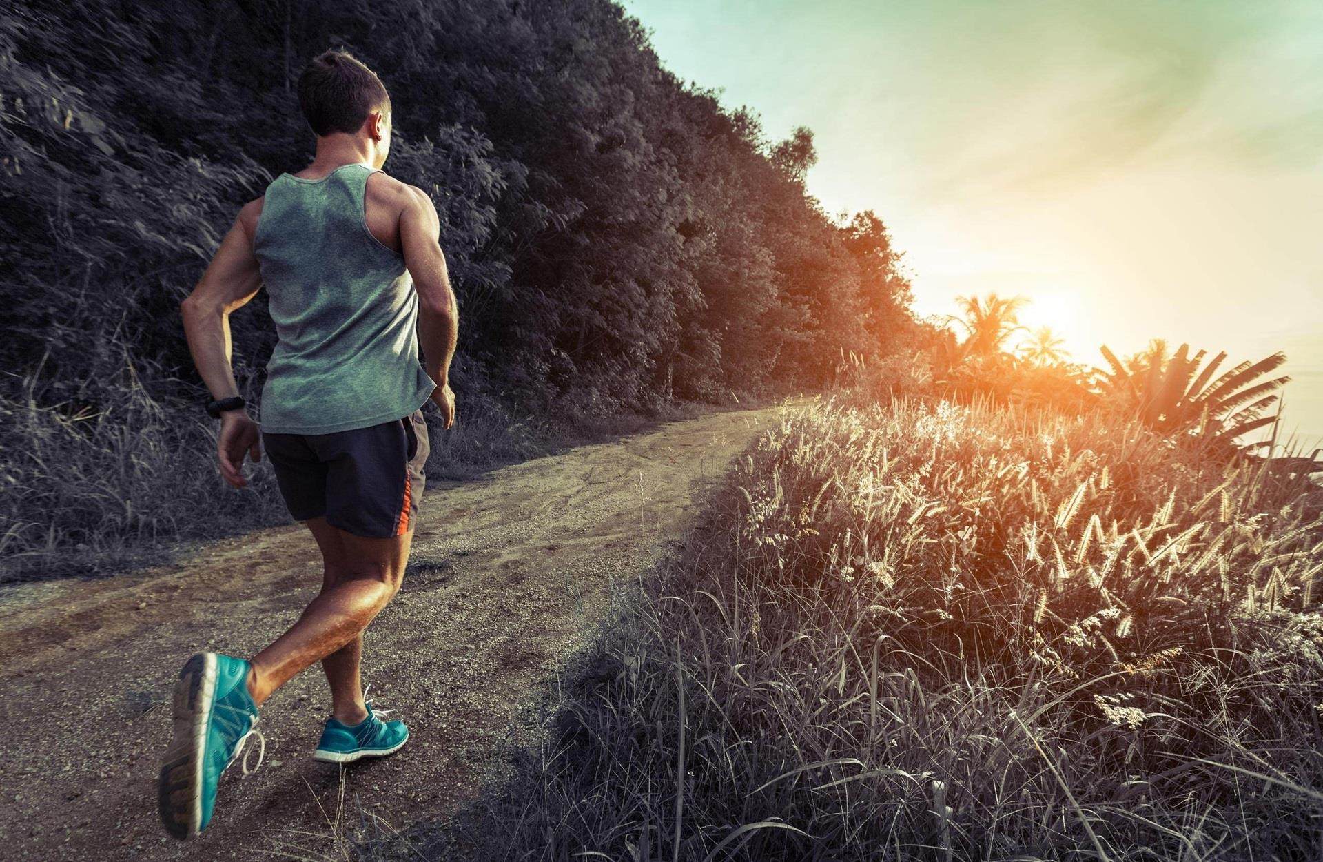 Person running