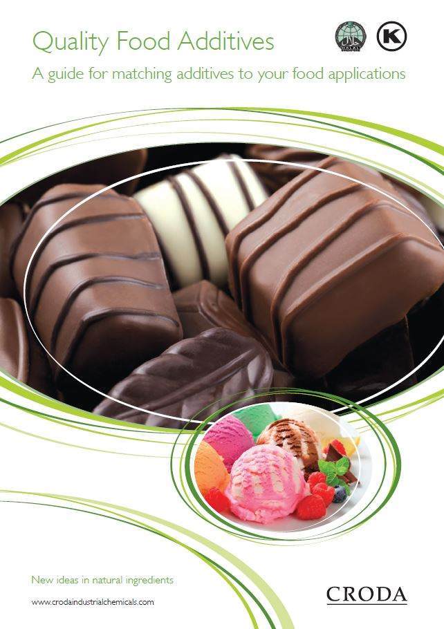 Front page of the food additives brochure