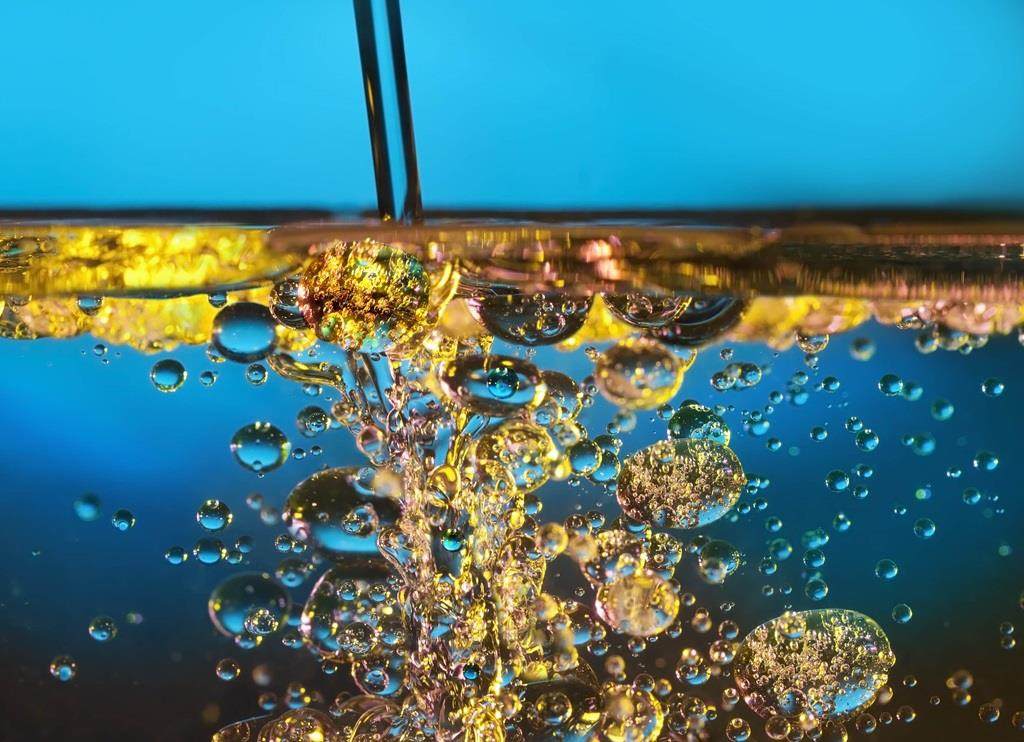 oil in water